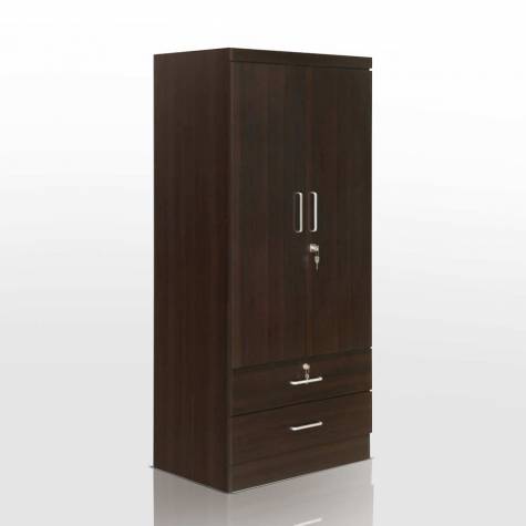 2 Swing Door Cupboard Clothes Storage Steel Hostel Iron Locker Cabinet Closet Metal Almirah Wardrobe Manufacturers, Suppliers in Kanpur