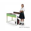 Brown & Green Mild Steel 2 Seater Dual Desk Classroom Bench Manufacturers, Suppliers in Kanpur