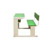 Green & White Wooden Mild Steel Dual Desk Bench With Particle Board Manufacturers, Suppliers in Kanpur