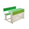 Green & White Wooden Mild Steel Dual Desk Bench With Particle Board Manufacturers, Suppliers in Kanpur