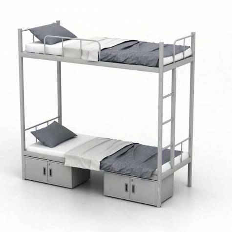 Hostel Bunk Bed With Dual Box Storage Manufacturers, Suppliers in Siliguri