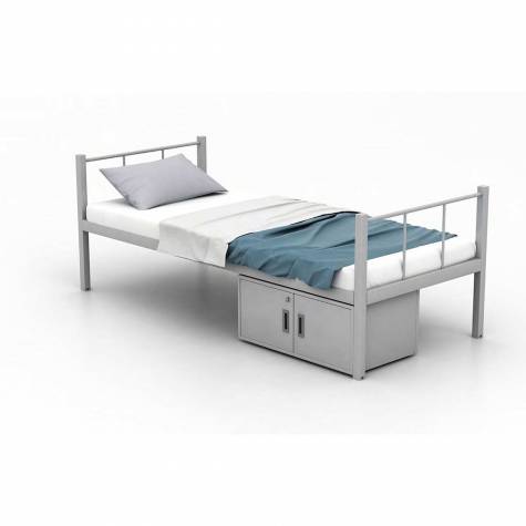 Jiph Metal Single Bed With Storage for Hostel Manufacturers, Suppliers in Siliguri
