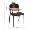 Plastic Molded Writing Pad Chair Manufacturers, Suppliers in Siliguri