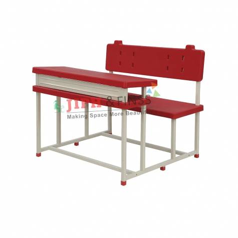 Scholar-222 Dual Seater School Desk with Bench Manufacturers, Suppliers in Chandigarh