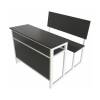 Wooden 2 Seater Brown School Furniture Desk And Chair Double School Table And Bench Manufacturers, Suppliers in Kanpur