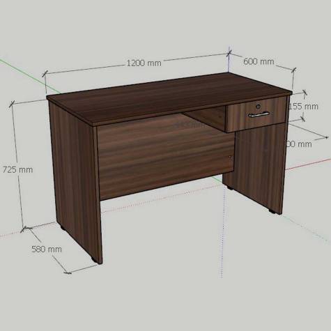 Wooden School Furniture Study Table With Locker Drawer Manufacturers, Suppliers in Kanpur